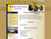 Tablet Screenshot of brydun.com